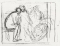 Three seated women, one with a parasol