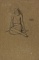 A nude seated on the floor