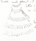 Design for a dress for Miss Cicely H. Alexander