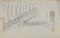 Sketch for hallway of 49 Princes Gate