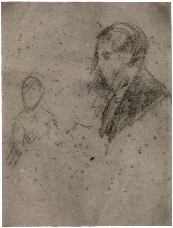 Studies of a young man with a girl