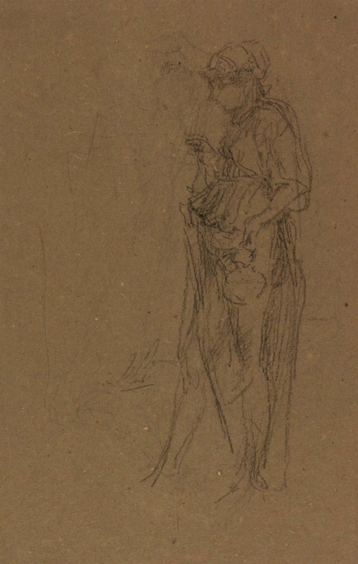 A woman holding a pot