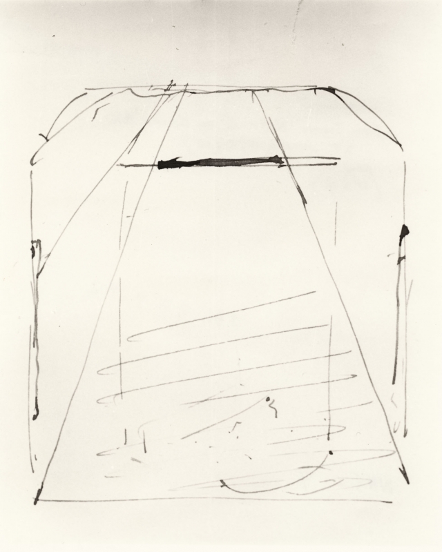 A room with a skylight and velarium (?)