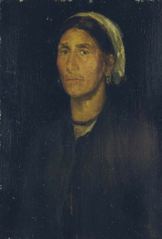 Head of a Peasant Woman