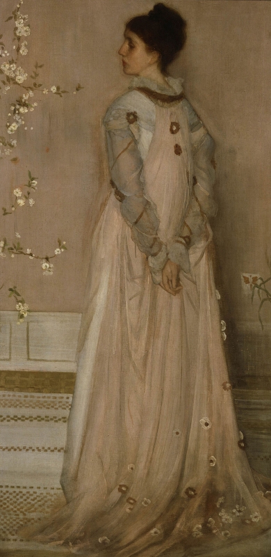 Symphony in Flesh Colour and Pink: Portrait of Mrs Frances Leyland