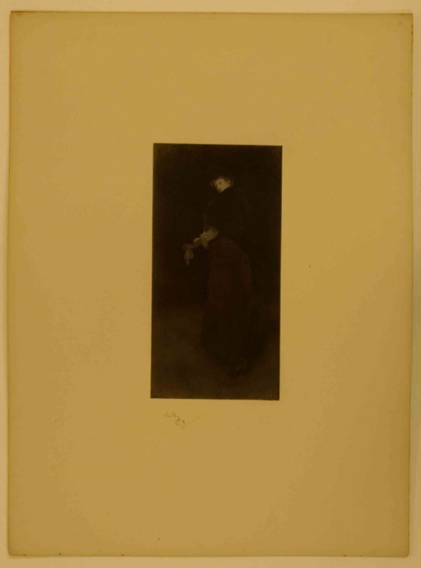 Arrangement in Black: La Dame au brodequin jaune - Portrait of Lady Archibald Campbell