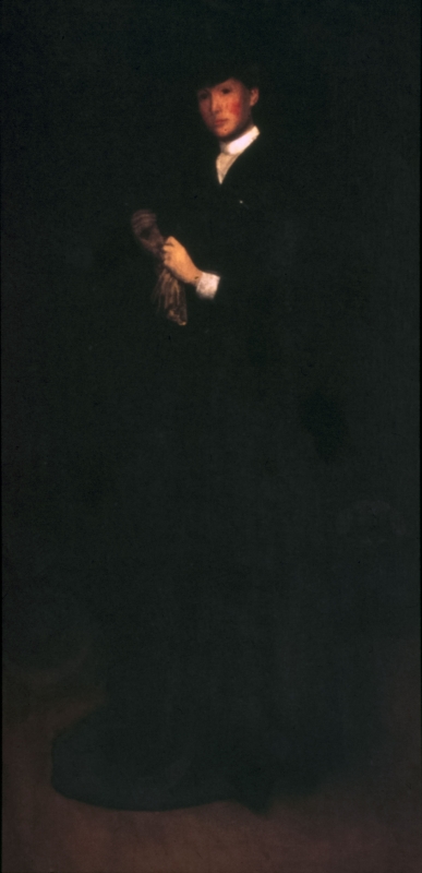 Arrangement in Black, No. 8: Portrait of Mrs Cassatt